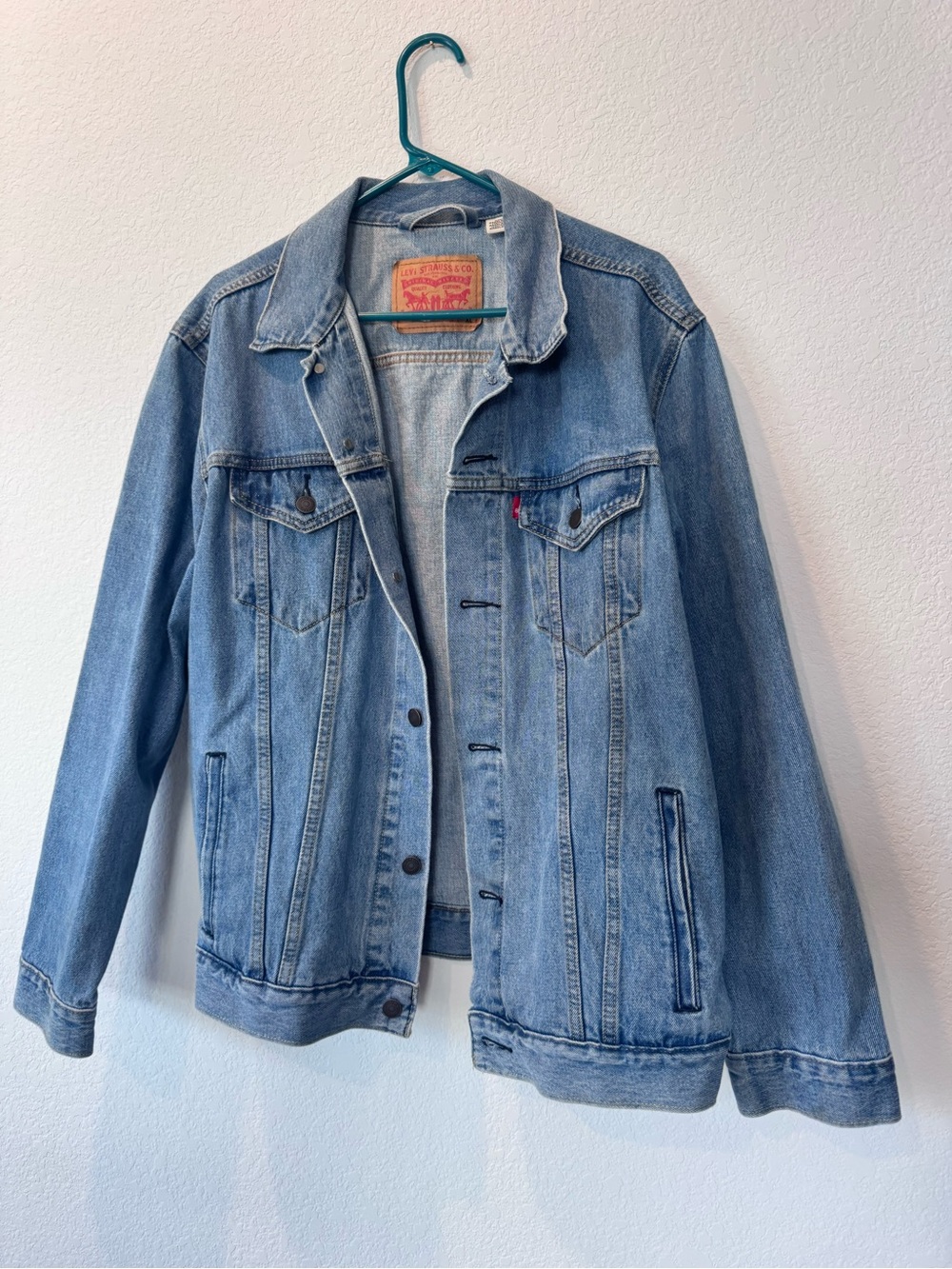 Levi's Light Blue Denim Jacket - Men's Jean Shirt Jacket